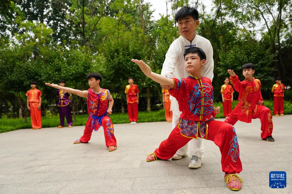 學非遺武術(shù) 過快樂暑假