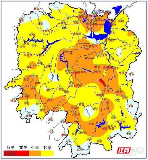 湖南八成以上國土面積出現水文干旱 水利部門這樣防旱抗旱