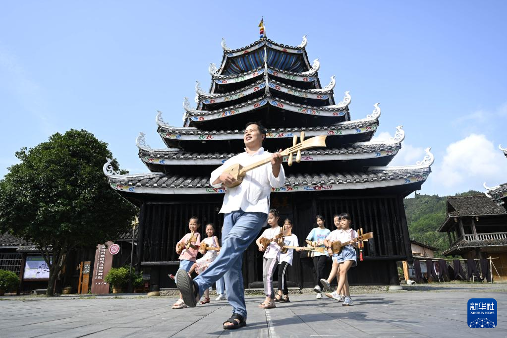 廣西三江：侗寨里的公益非遺課堂