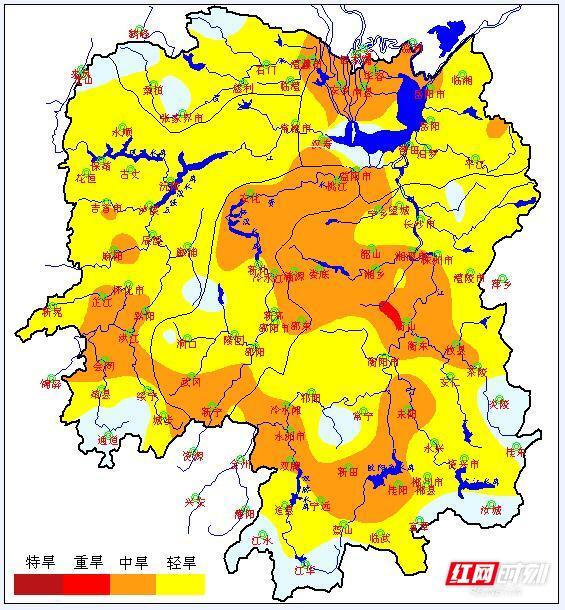 湖南8成以上面積出現(xiàn)水文干旱 水利部門這樣防旱抗旱