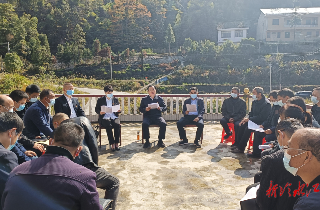 曾伯怡深入基層宣講黨的二十大精神  屋場宣講二十大  干群共話幸福生活新景象