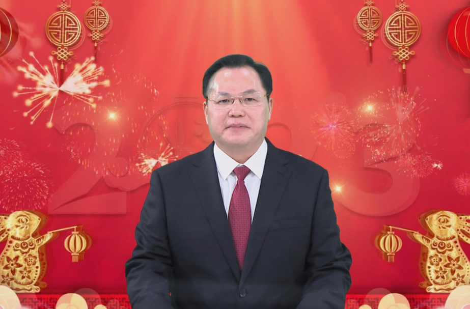 曾伯怡發表新春致辭  向全市人民拜年