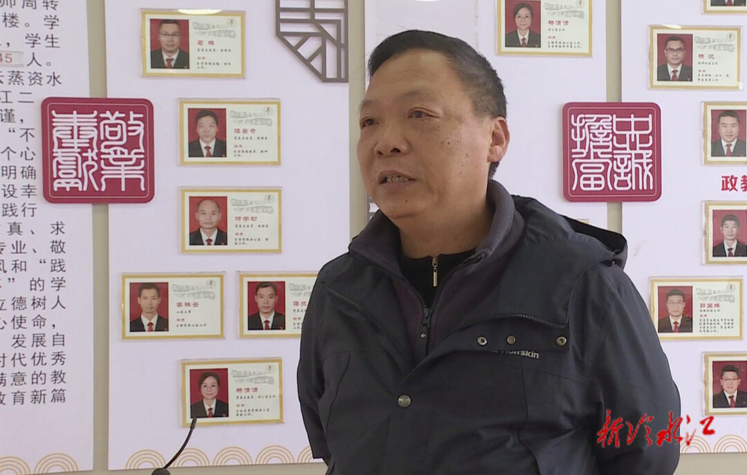 在春天開學  市第二中學: 平穩有序迎接新學期