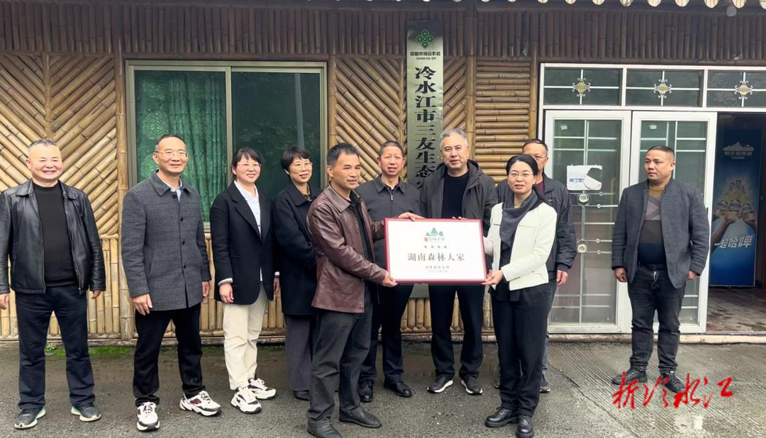 金竹山麻溪古鎮生態園獲評湖南省四星級“森林人家”