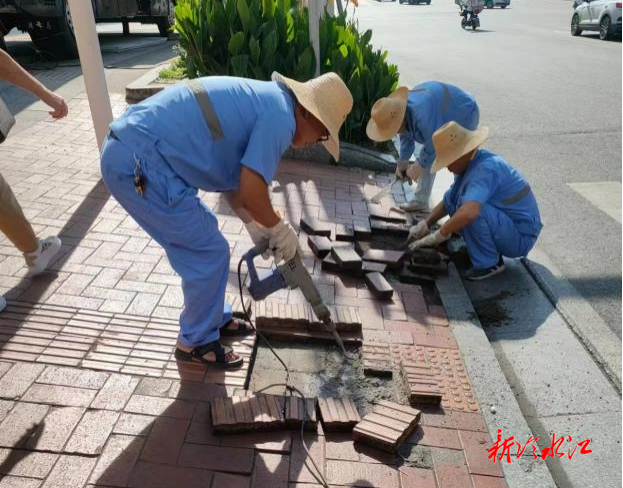 冷水江市政工程管理處全力做好雙節(jié)市政設(shè)施維護工作