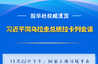 新華社權(quán)威速覽丨習(xí)近平同烏拉圭總統(tǒng)拉卡列會談