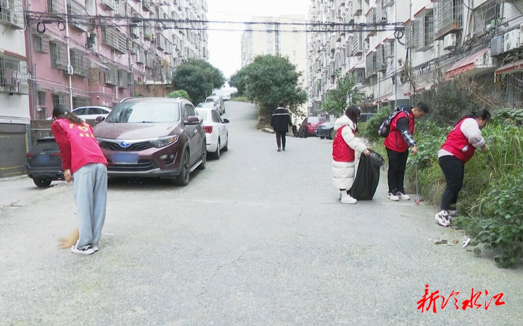 創文進行時 婁底幼專組織開展文明實踐志愿服務活動