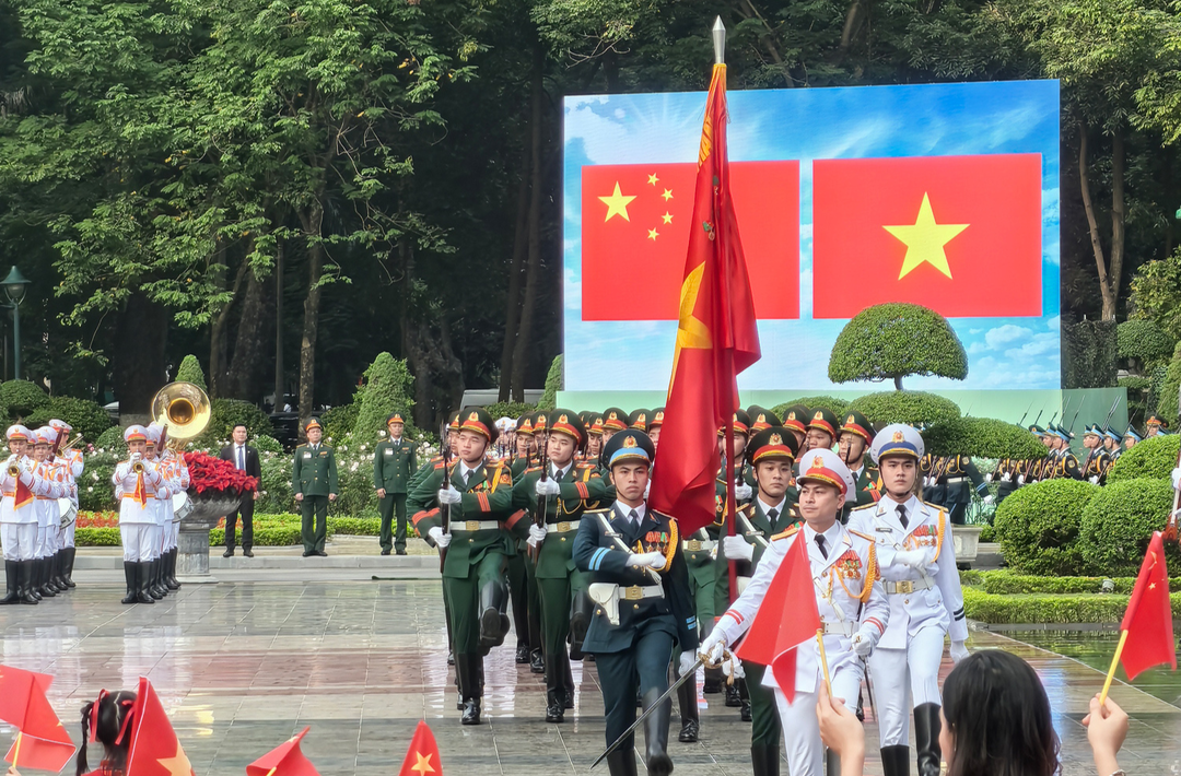 時政快訊丨習近平出席越共中央總書記舉行的歡迎儀式