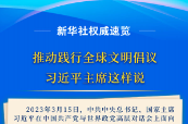 新華社權威速覽 | 推動踐行全球文明倡議，習近平主席這樣說