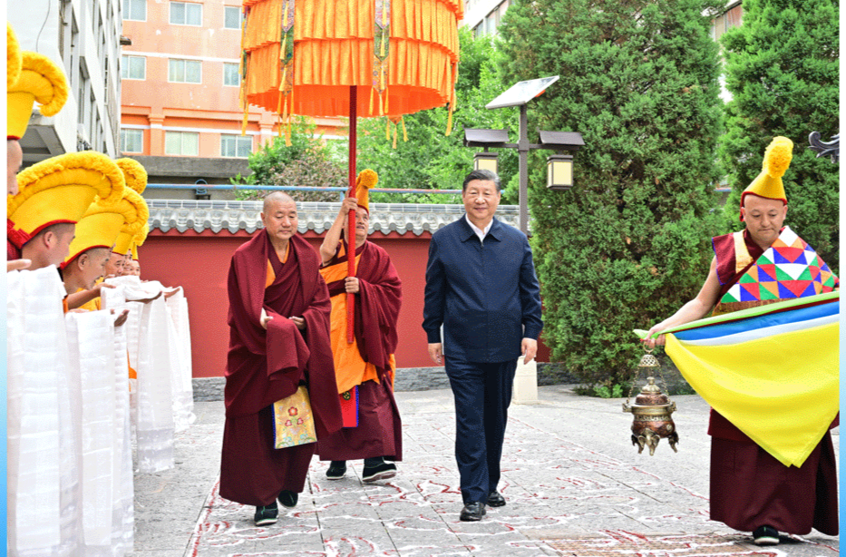 時政微觀察丨青藏高原盛開民族團結(jié)進步之花