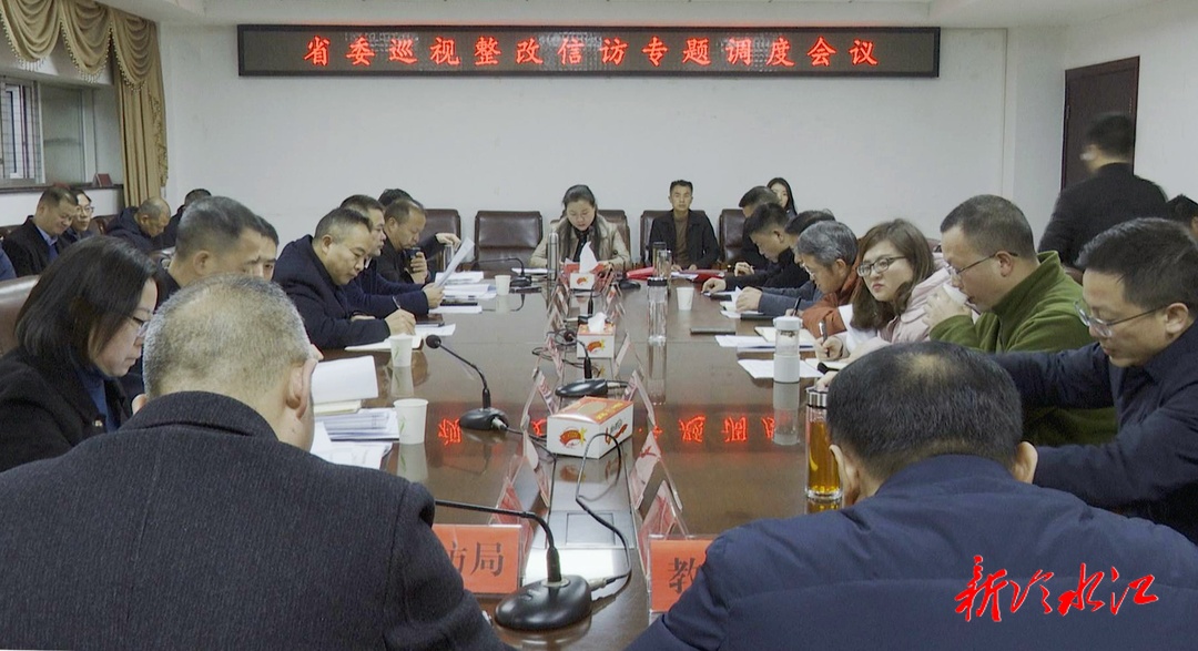 我市召開省委巡視整改信訪專題調度會議