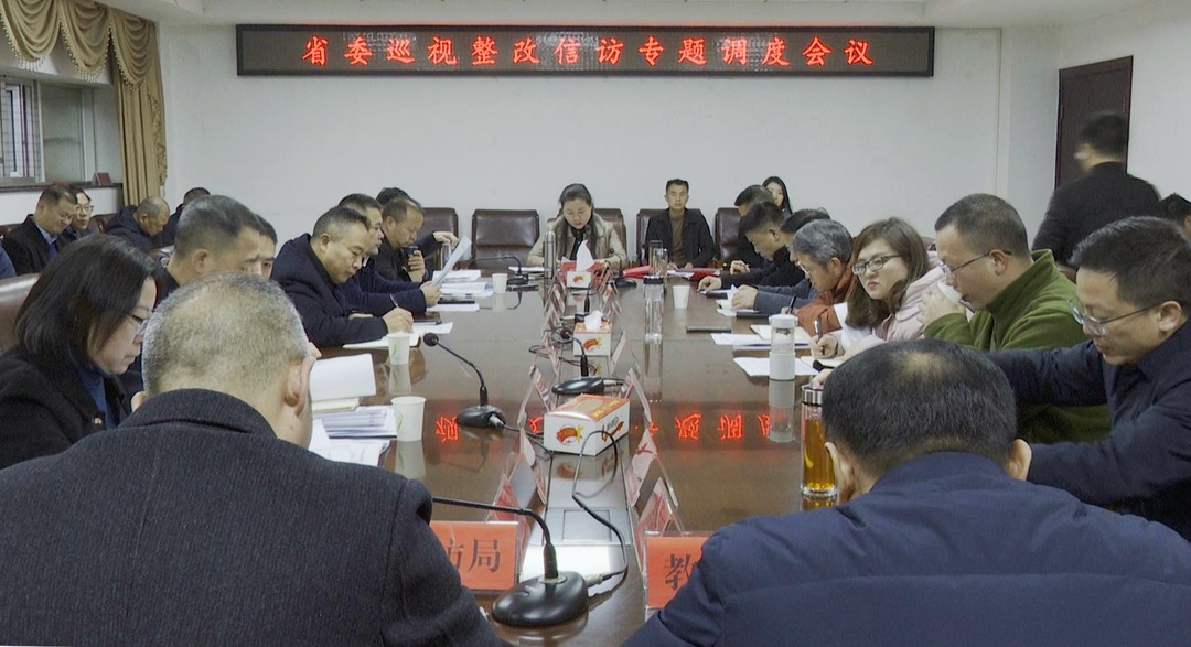冷水江市召開省委巡視整改信訪專題調(diào)度會議