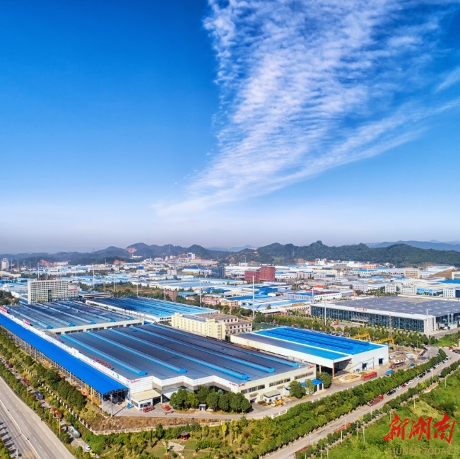 新征程 新样范|“材料谷”，蓄势奋发起湘中