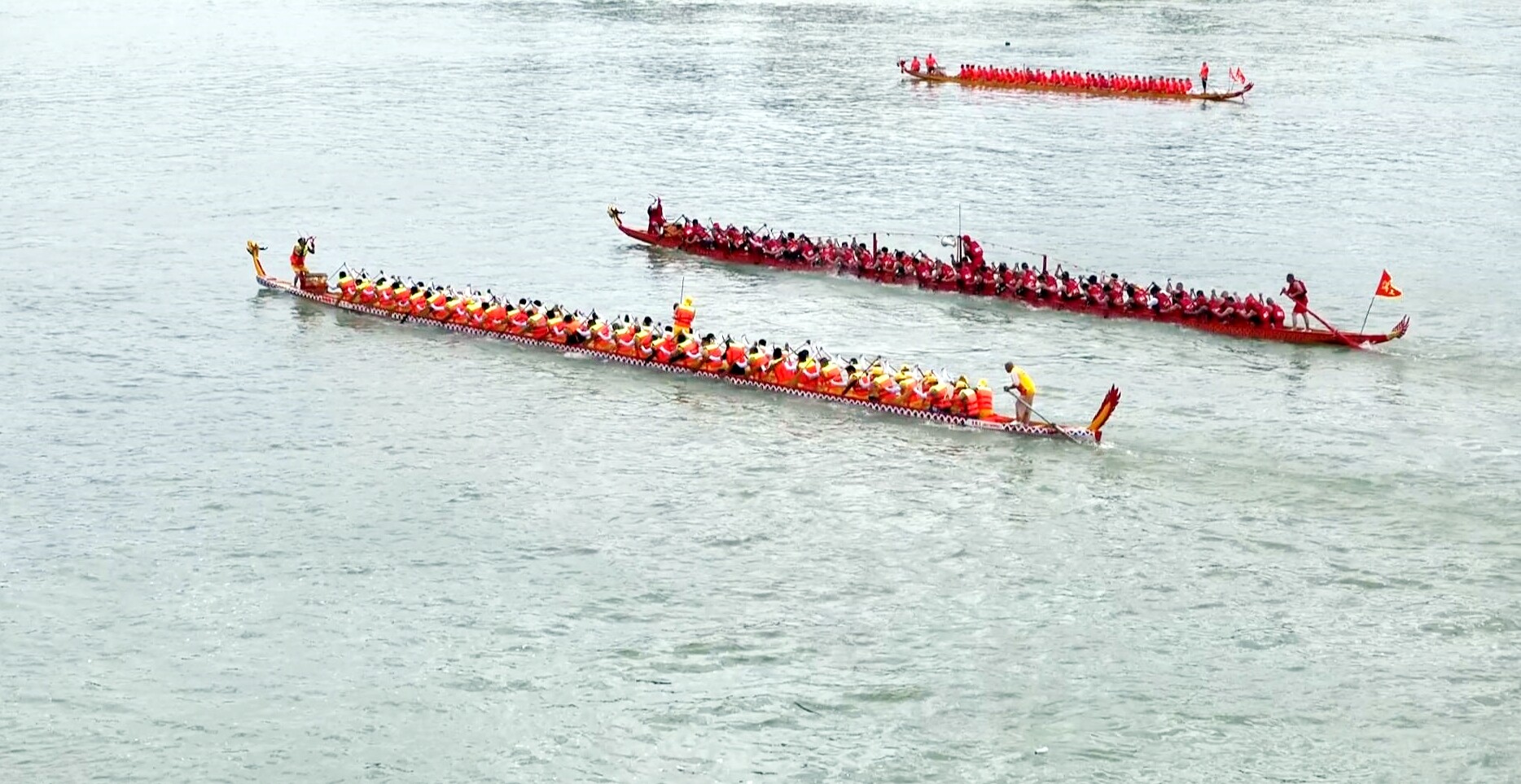 我們的節(jié)日·端午 | 冷水江市禾青鎮(zhèn)楊坪村：賽龍舟 迎端午