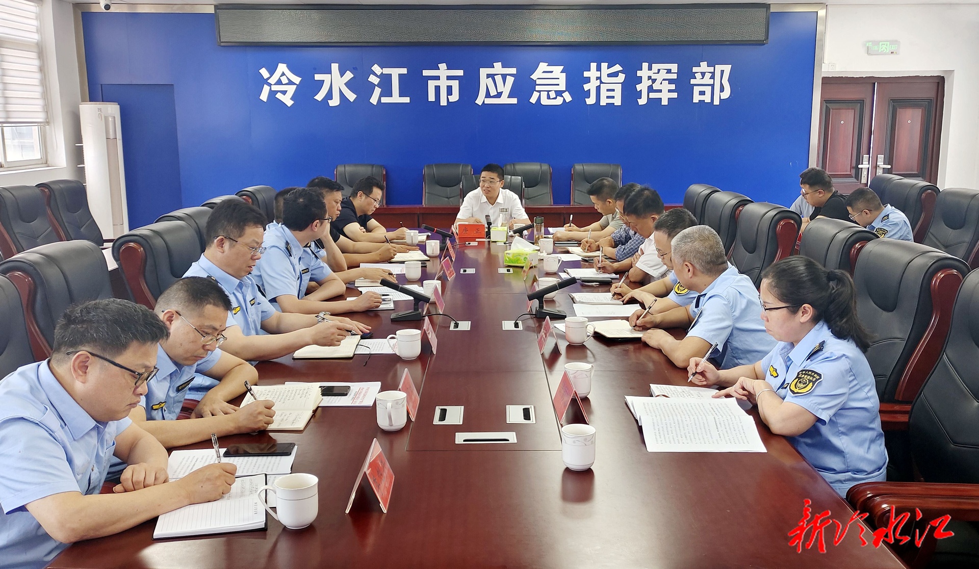 唐正到市應急管理局調研