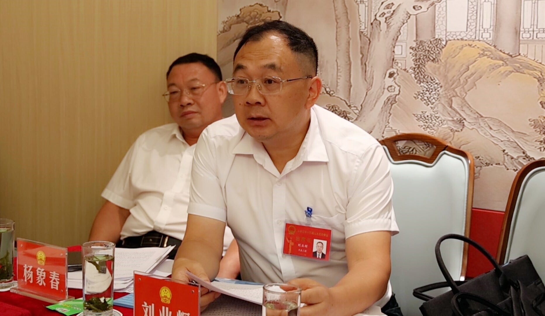 奮進(jìn)新銻都 | 冷水江市十三屆人大五次會議開展分團(tuán)討論 聚言匯智共譜新篇