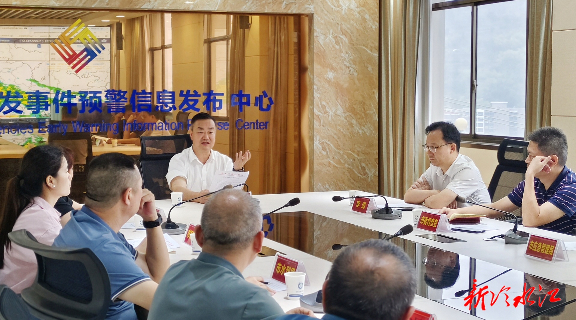 陳創業督導防汛備汛工作并開展巡林   加強汛期值班值守和預警監測  筑牢安全屏障