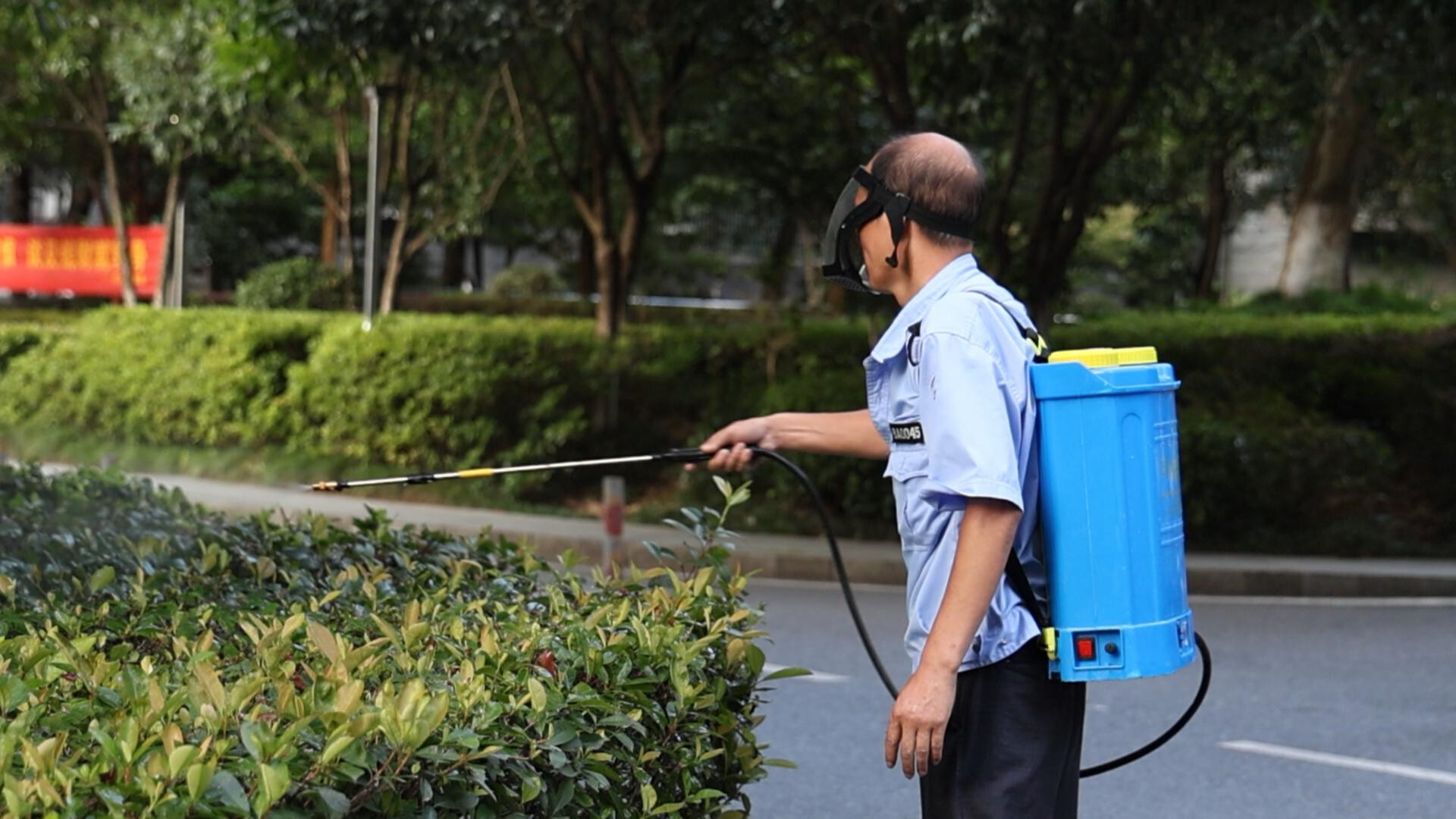 市住保中心：送藥防蚊 守護健康