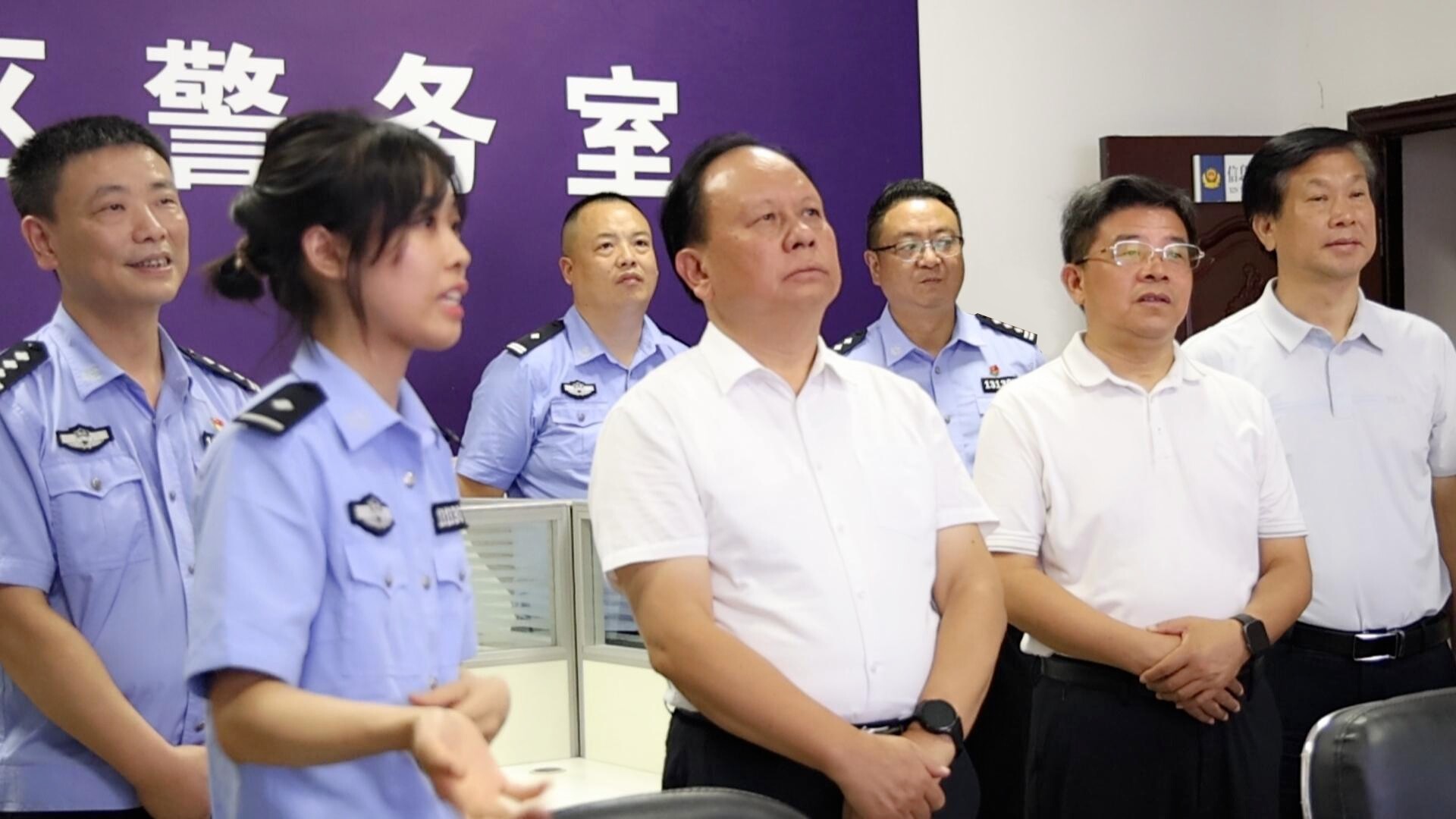 周农来冷调研反电信诈骗工作