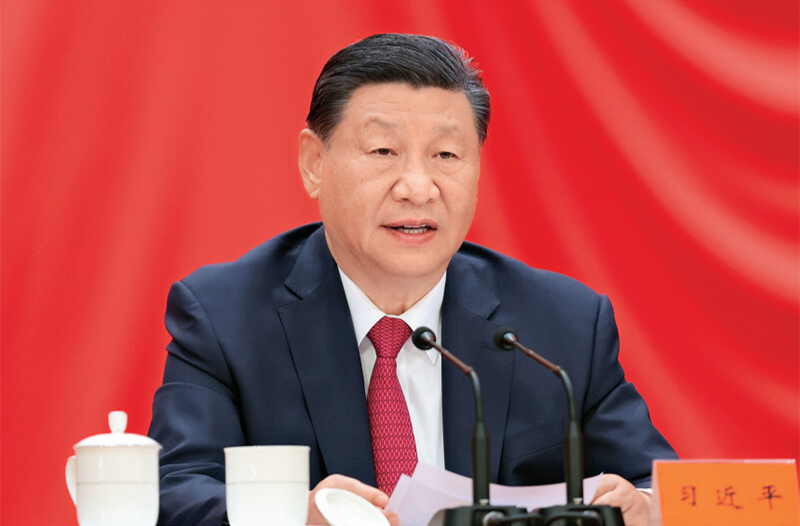 此行间·他们在主席台再次见到总书记