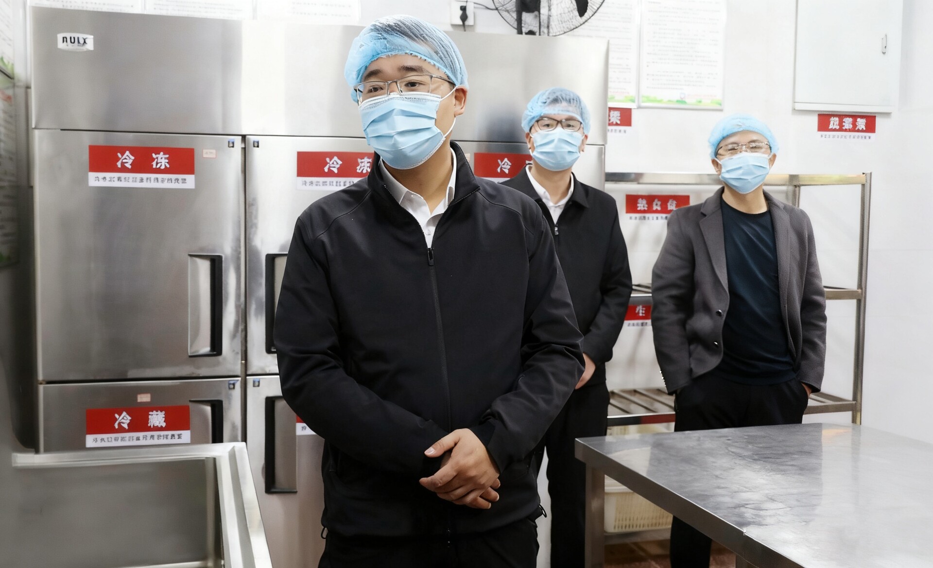 唐正调研学校食品安全工作