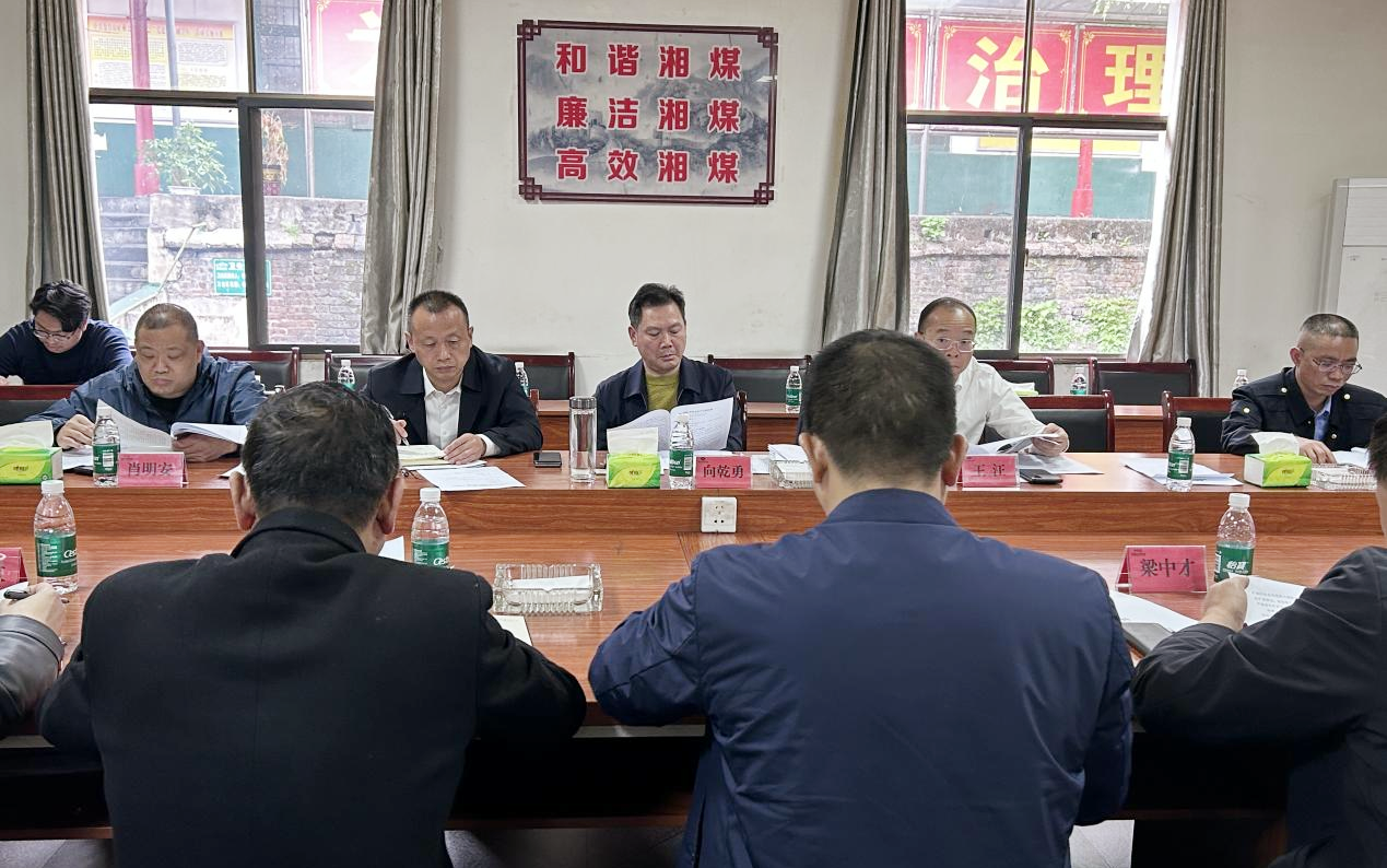 向乾勇深入一平硐煤矿调研安全生产工作