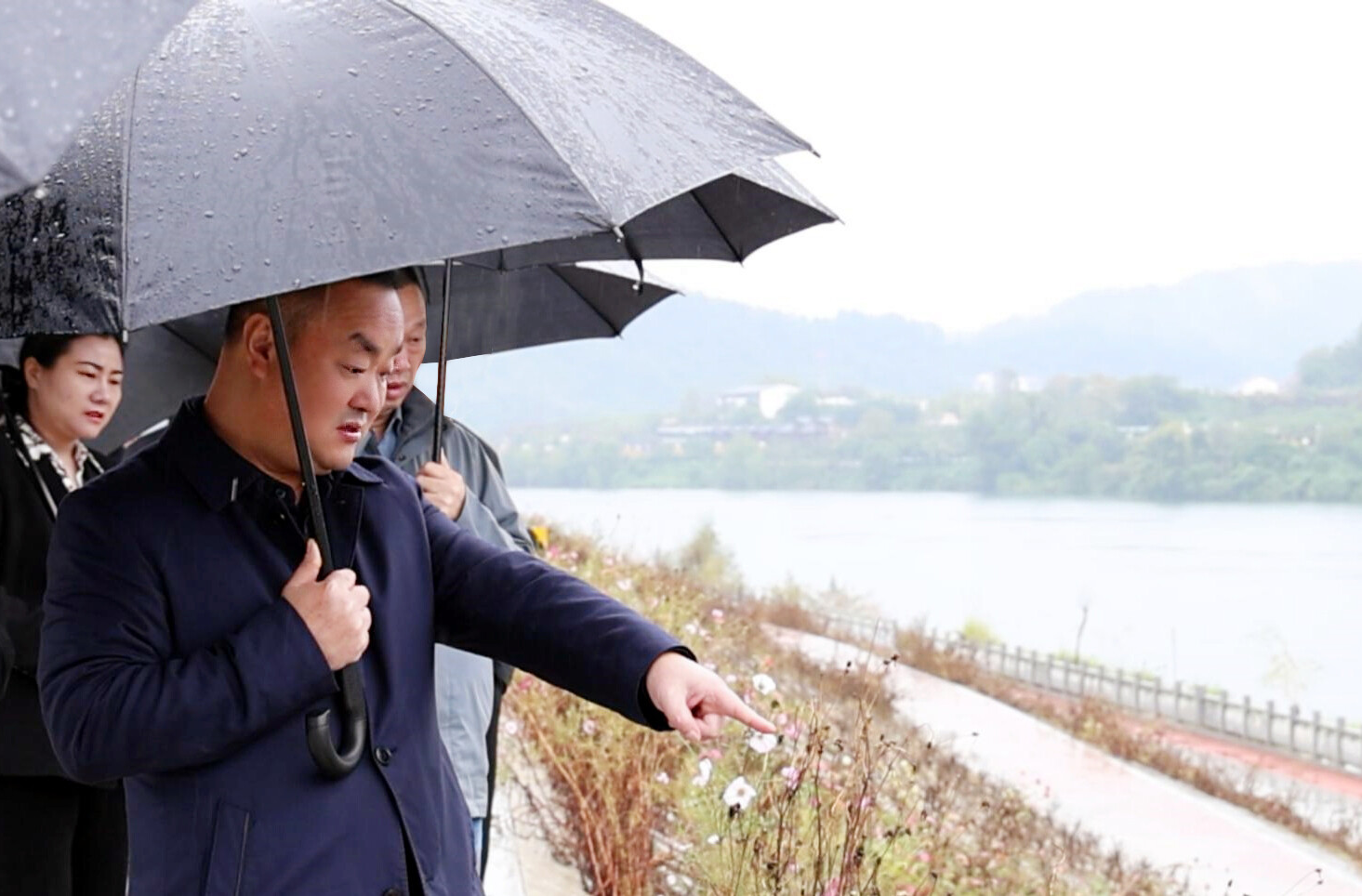 陈创业督导重点项目建设情况