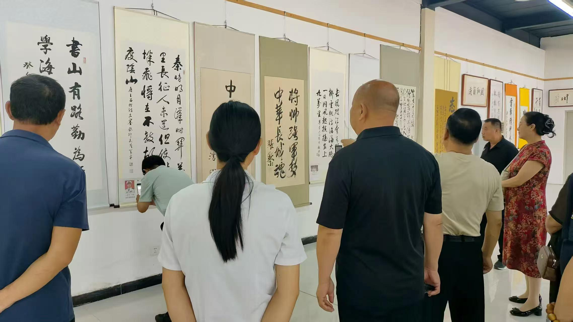 墨韵禾青——镇书画协会会员作品年度展