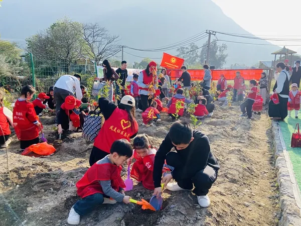 “小手拉大手，共植希望林”沙塘湾街道植树节亲子环保行动圆满举行：800余家庭共赴绿色之约
