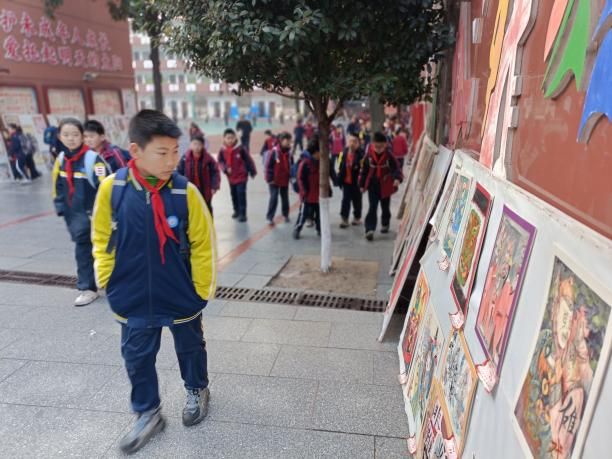 冷水江市首届梅山傩戏非物质文化遗产美术获奖作品巡回展览