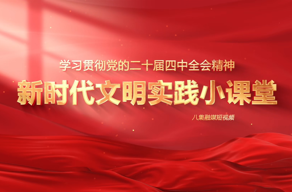 学习贯彻党的二十届四中全会精神 新时代文明实践小课堂⑤