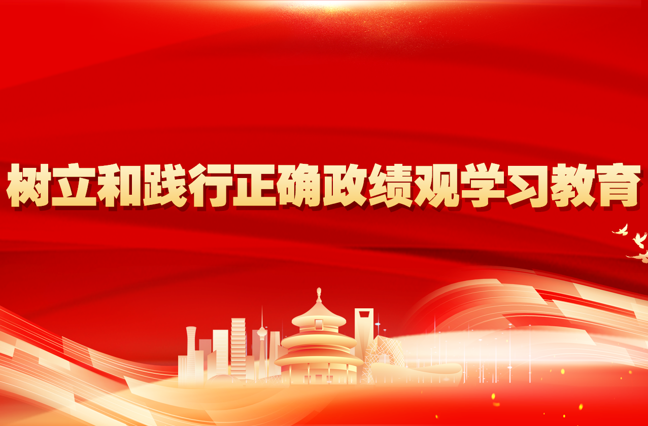 树立和践行正确政绩观学习教育