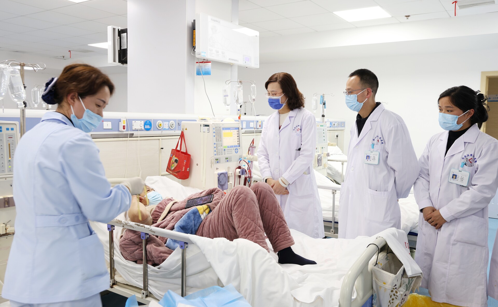 省级血液净化质控培训走进市人民医院