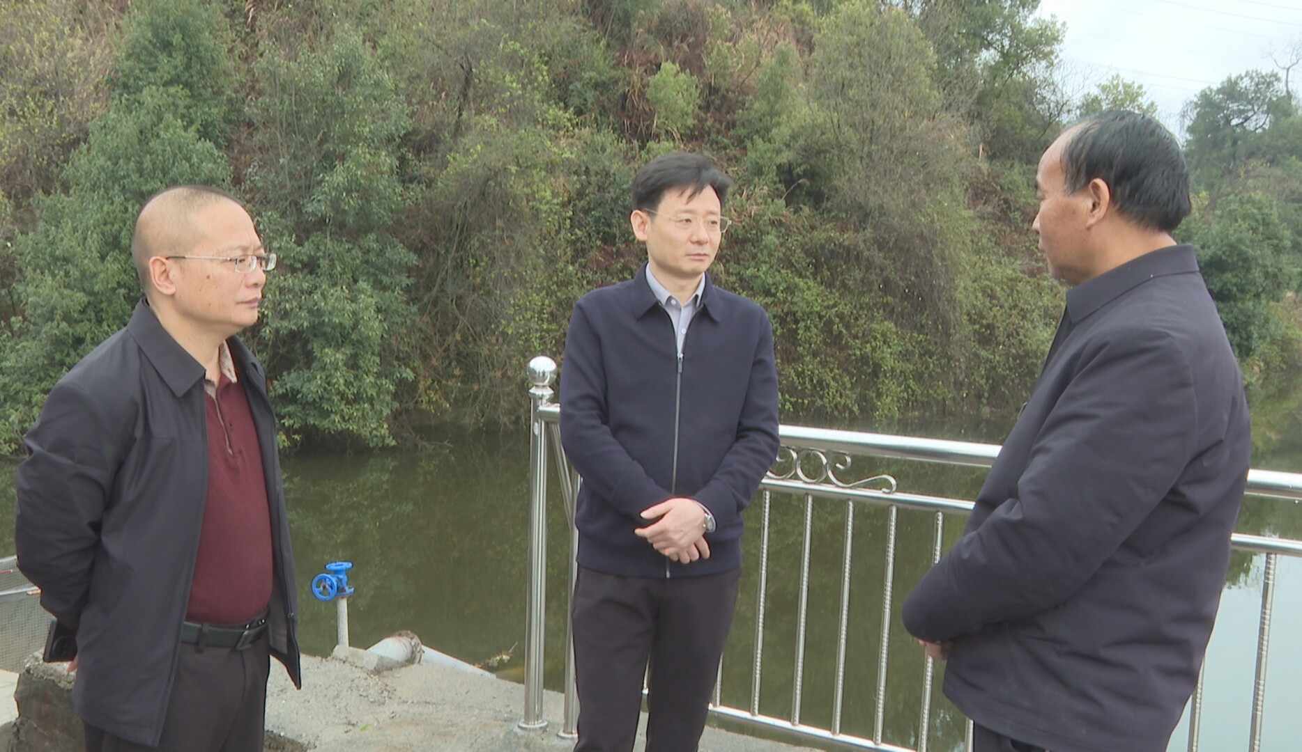 毛东红赴金竹山镇督导防汛备汛与清明防火工作