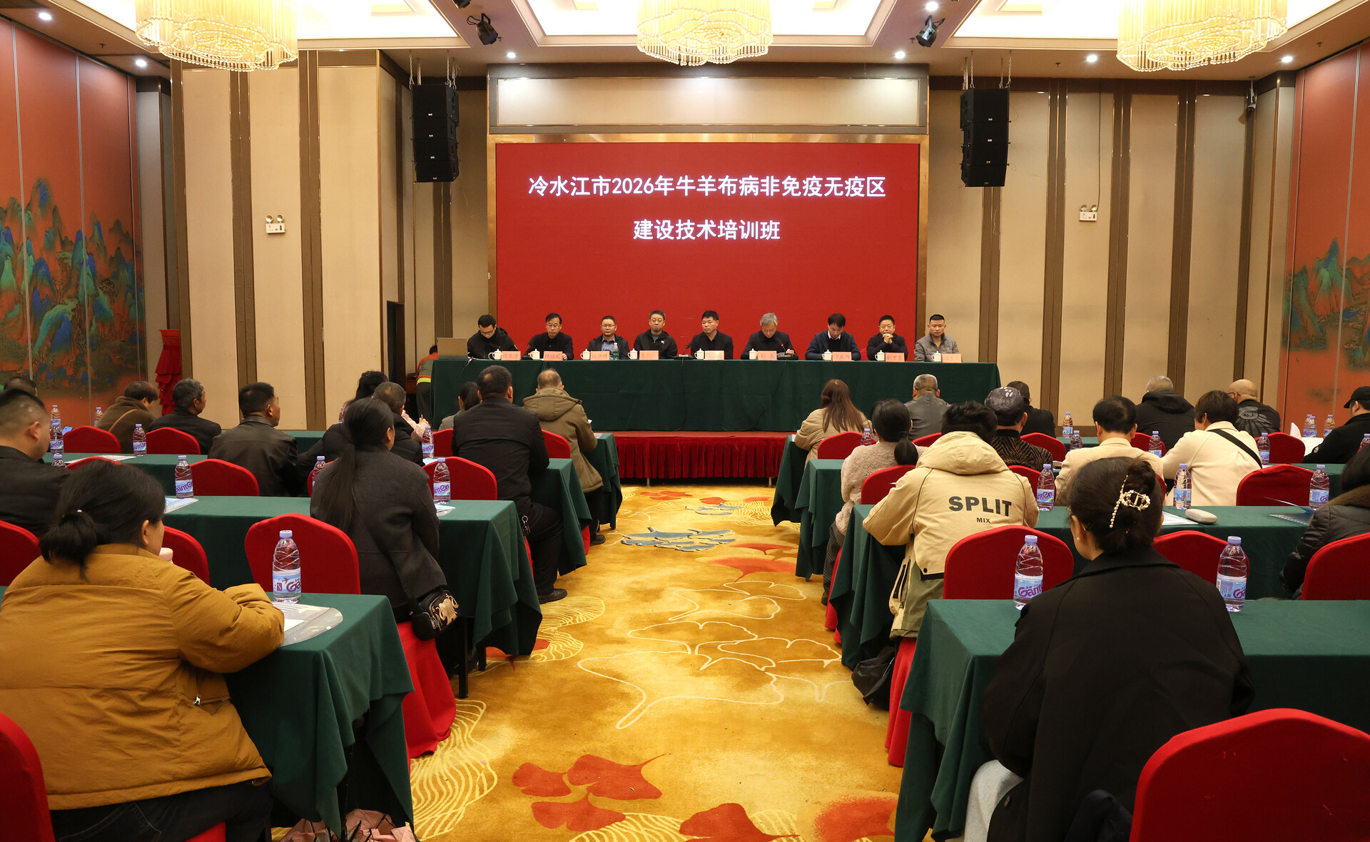 畜农视线 | 冷水江市举办牛羊布病非免疫无疫区建设技术培训班