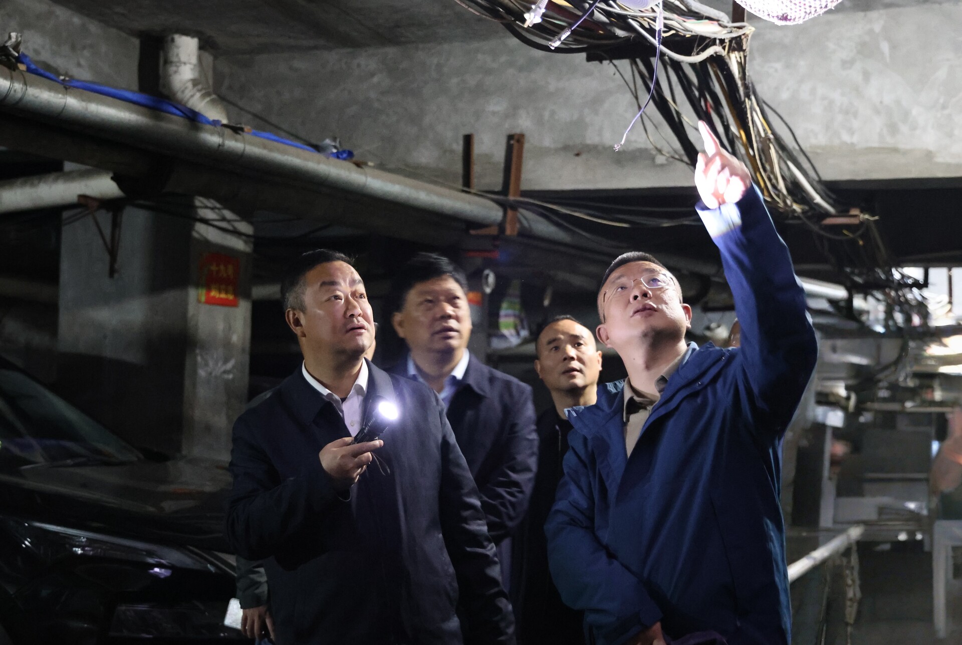 陈创业督导重大风险隐患排查安全防范工作