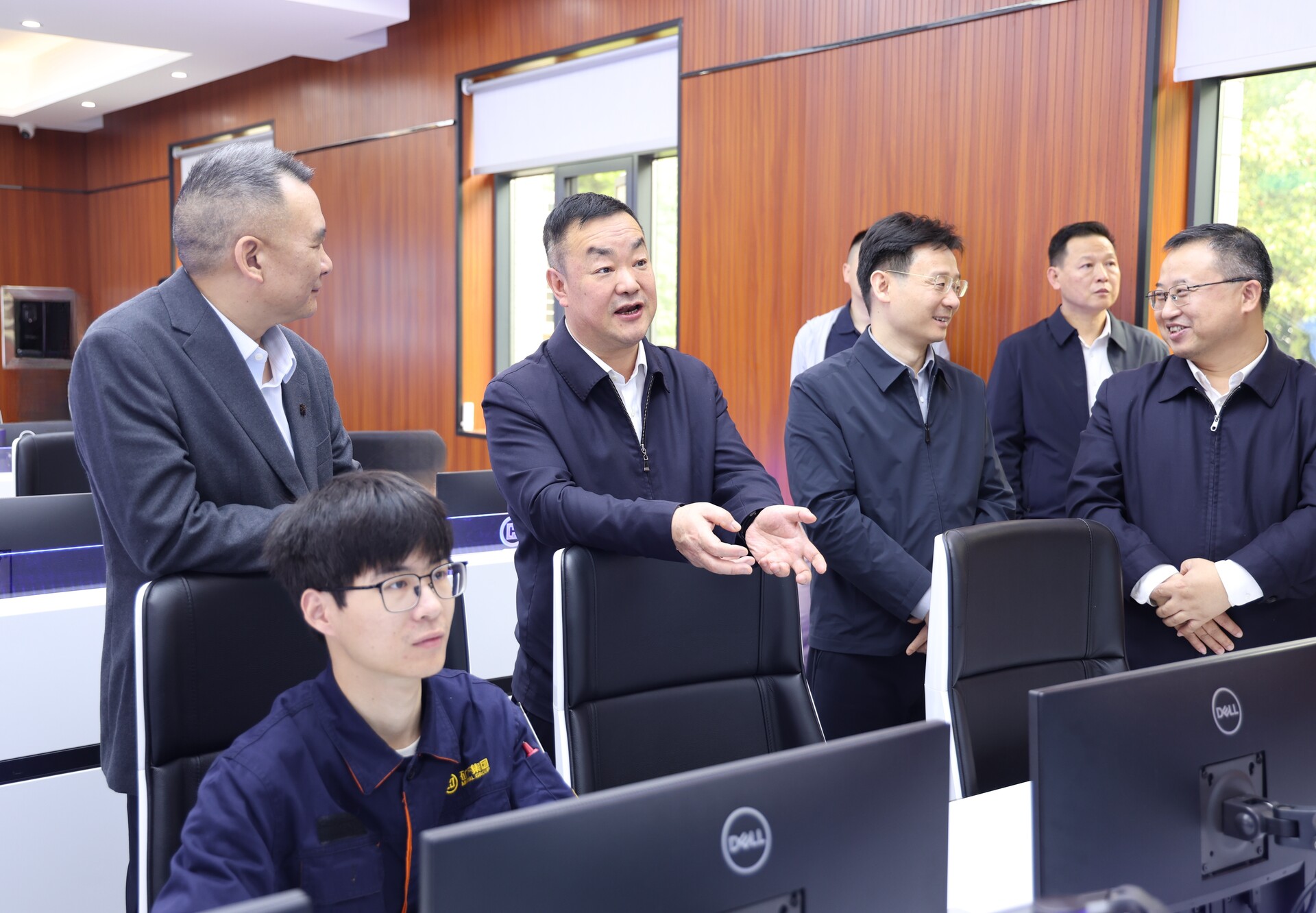 陈创业率队赴湖南中南黄金冶炼有限公司考察学习