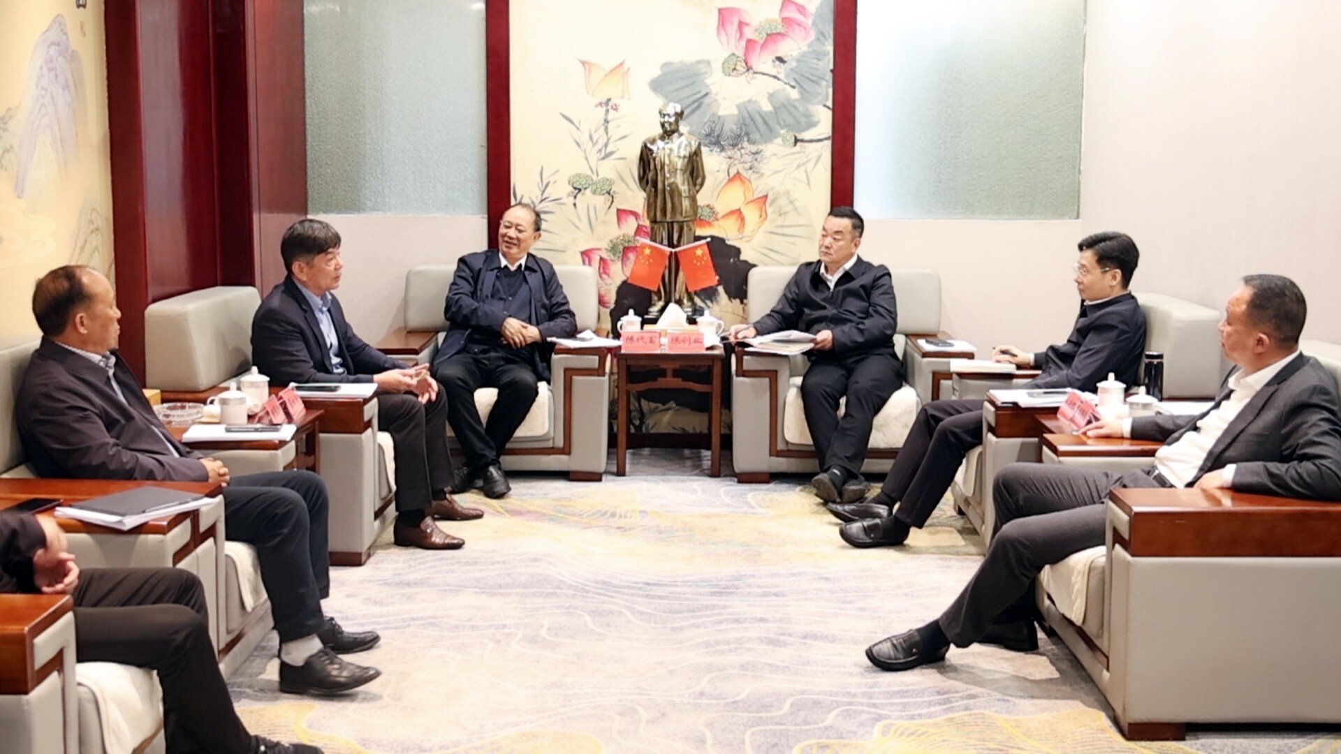 上海宝合实业来冷水江共商紧固件产业发展大计