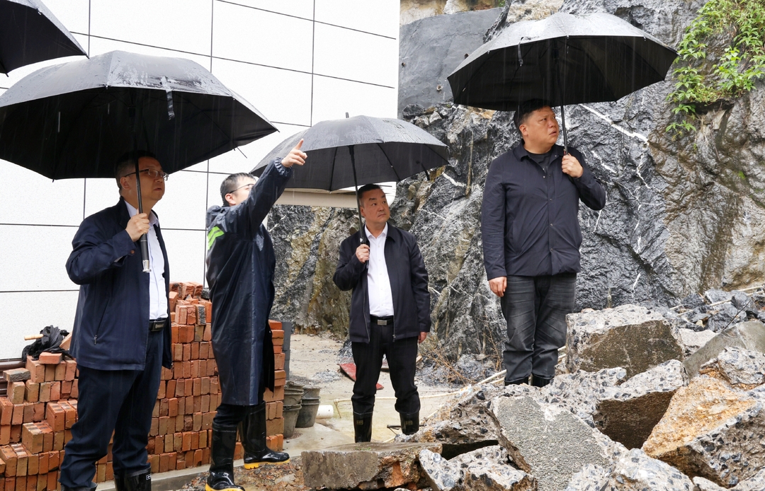 陈创业调研节前安全生产和春耕生产工作