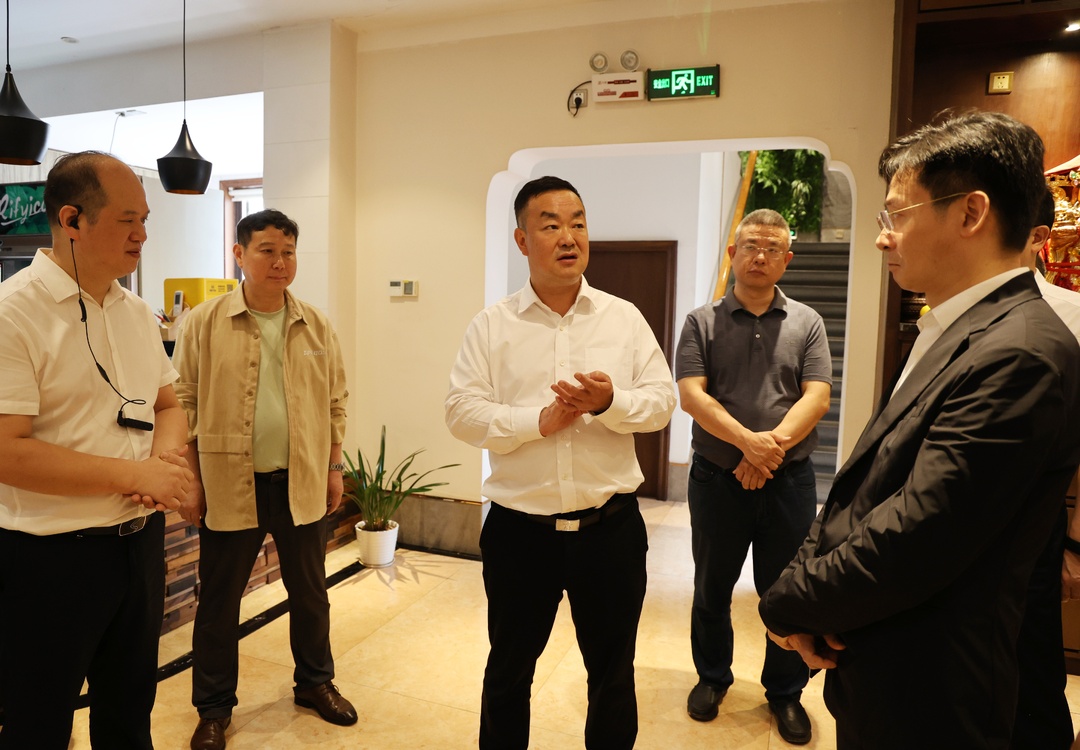 陈创业调研公共安全工作