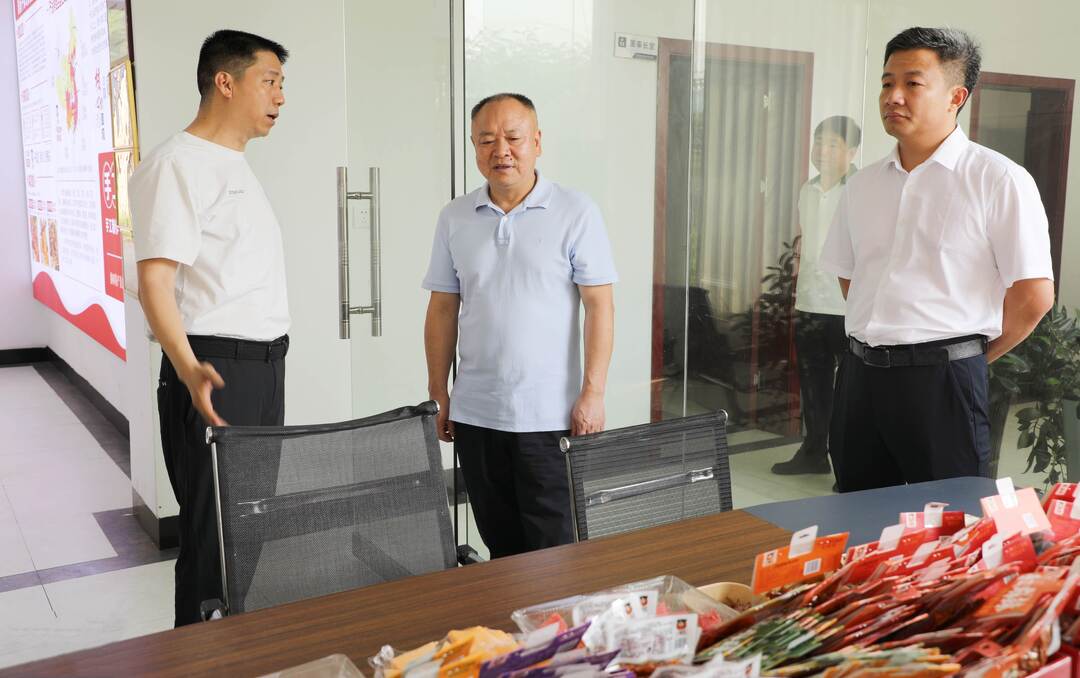 政协之窗丨阳卫龙调研走访政协委员企业