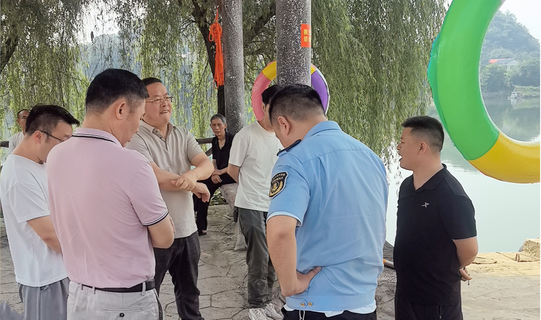 冷水江市开展渡船违规运营专项整治及安全宣教工作