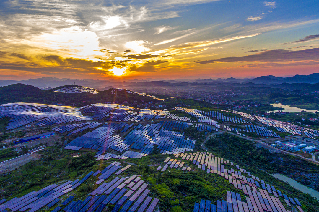 绿电生金   点荒成景——解码大唐华银娄底光伏基地的绿能与生态共生