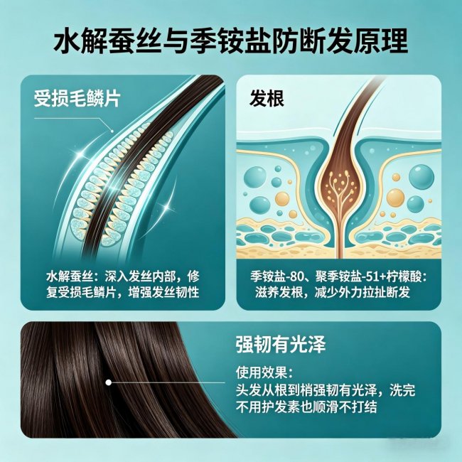 植总管侧柏叶控油去屑洗发水:油头必选温和去屑止痒防断发洗发水(图6)