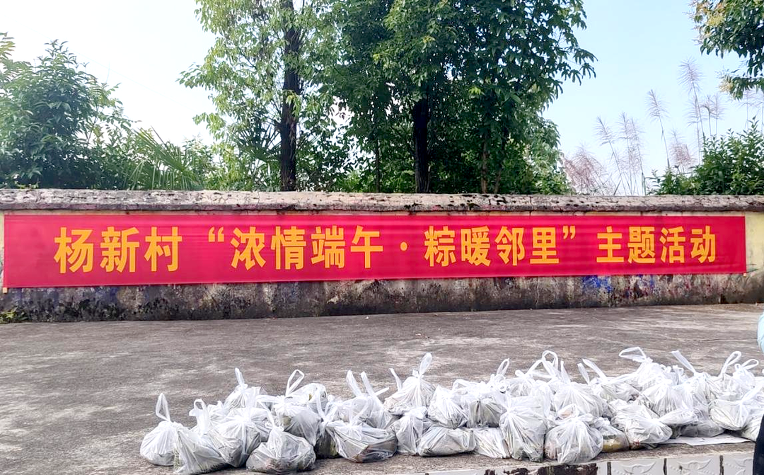 冷水江市渣渡镇：情暖端午粽飘香 党群服务润民心