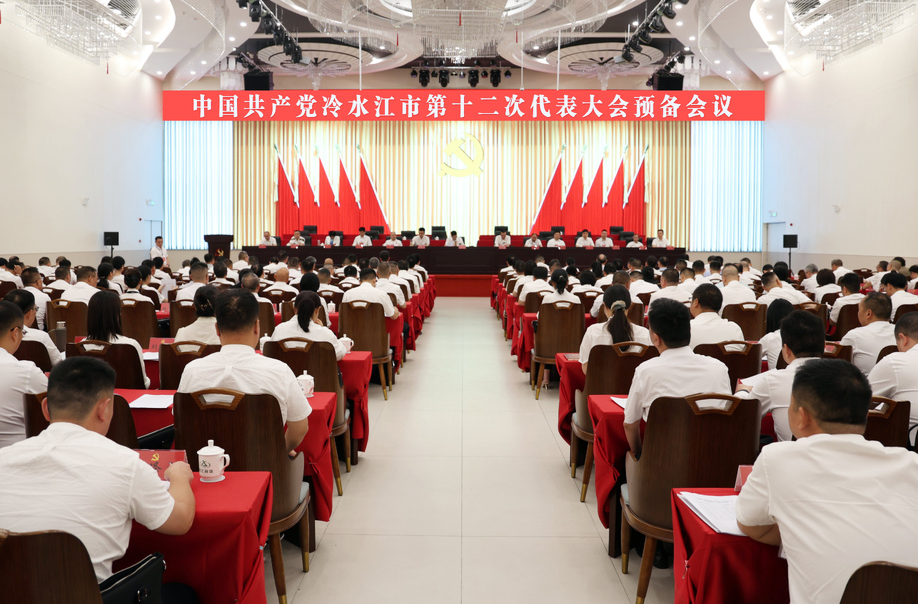 聚力锑都 | 冷水江市第十二次党代会召开预备会议