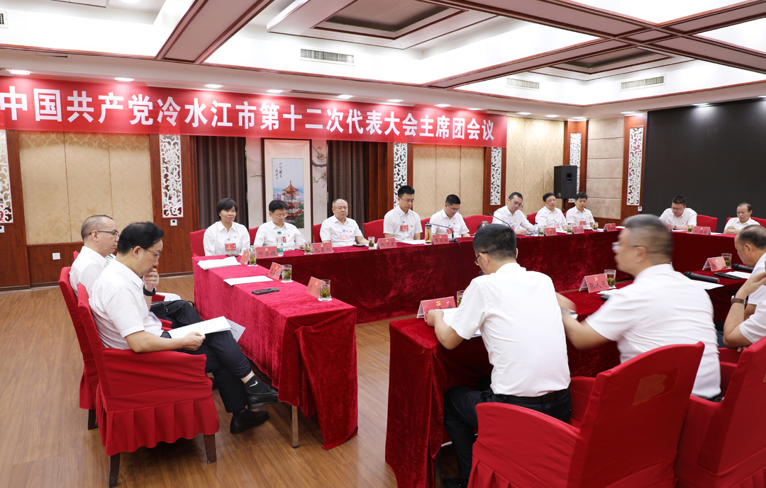 聚力锑都 | 冷水江市第十二次党代会主席团举行第五次会议