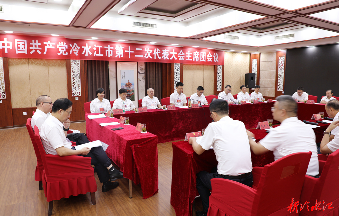 聚力锑都 | 冷水江市第十二次党代会主席团举行第五次会议