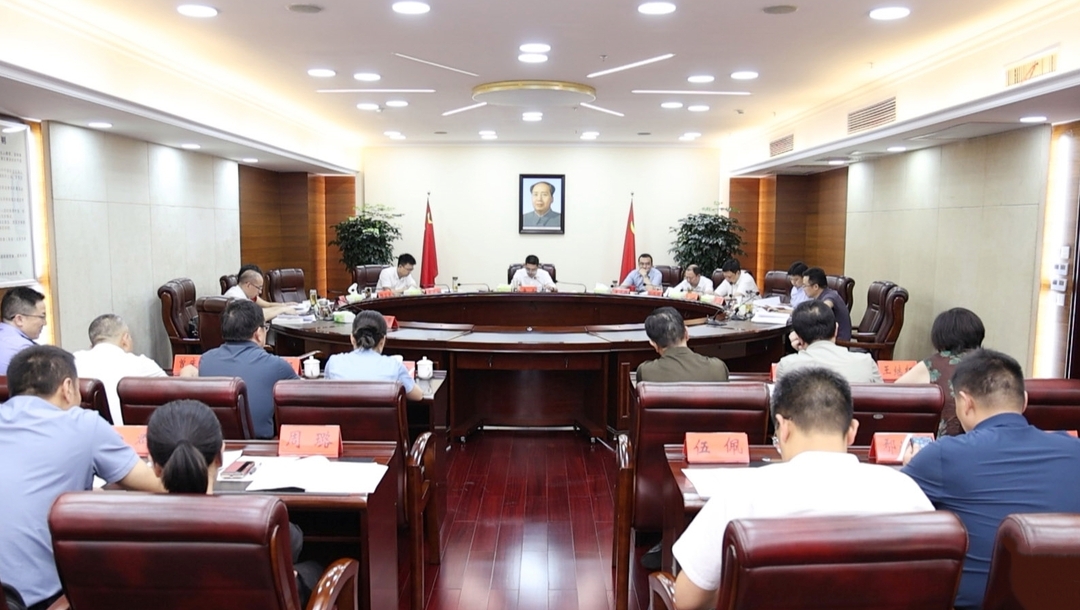 唐正主持召开市委常委会会议