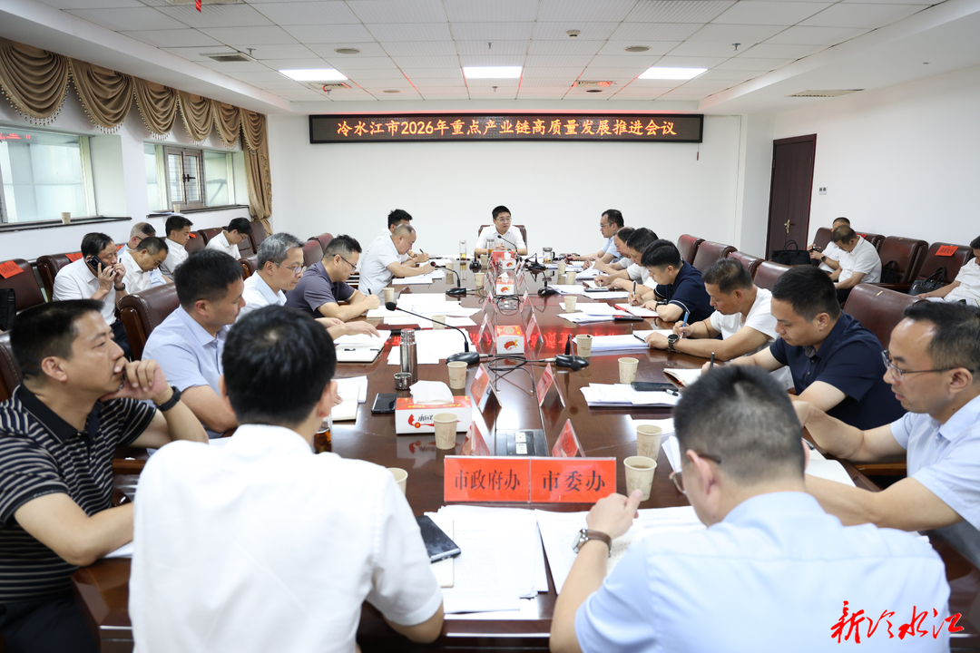 唐正主持召开2026年重点产业链高质量发展推进会议